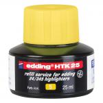 edding HTK 25 Bottled Refill Ink for Highlighter Pens 25ml Yellow - 4-HTK25005 75545ED