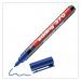 edding 370 Permanent Marker Bullet Tip 1mm Line Blue (Pack 10) - 4-370003 75608ED