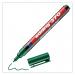 edding 370 Permanent Marker Bullet Tip 1mm Line Green (Pack 10) - 4-370004 75615ED