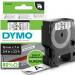 Dymo D1 Label Tape 19mmx7m Black on White - S0720830 75632NR