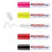 edding 4090 Chalk Marker Chisel Tip 4-15mm Line Assorted Colours (Pack 5) - 4-4090999 75643ED