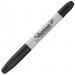 Sharpie Twin Tip Permanent Marker 0.5mm and 0.7mm Line Black (Pack 12) - S0811100 75646NR