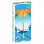 Paper Mate Non Stop Mechanical Pencil HB 0.7mm Lead Amber Barrel (Pack 12) - S0189423 75674NR
