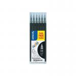 Pilot Refill for FriXion BallClicker Pens 0.7mm Tip Black (Pack 6) - 4902505525612 75720PT