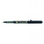 Pilot VBall Liquid Ink Rollerball Pen 0.7mm Tip 0.4mm Line Black (Pack 12) - 4902505134715SA 75755PT