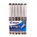 Pilot V Pen Disposable Fountain Pen Blue Wallet (Pack 6) 75790PT