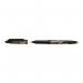 Pilot FriXion Ball Erasable Gel Rollerball Pen 1.0mm Tip 0.5mm Line Black (Pack 12) - 4902505551093 75874PT