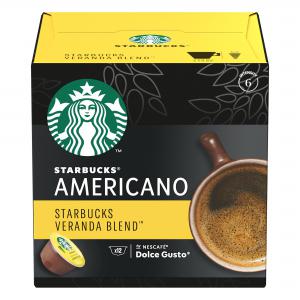 STARBUCKS by Nescafe Dolce Gusto Americano Veranda Blend Coffee 12
