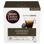 Nescafe Dolce Gusto Espresso Intenso Coffee 16 Capsules (Pack 3) - 12386552 76021NE