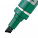 Pentel N60 Permanent Marker Chisel Tip 3.9-5.7mm Line Green (Pack 12) - N60-D 76224PE