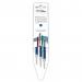 Pentel Refill for Pentel EnerGel Pen 0.7mm Blue 3 Refills Per Wallet (Pack 12) LR7-3C 76308PE