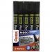 Pentel N860 Permanent Marker Chisel Tip 1.8 - 4.5mm Line Black (Pack 5) YN860/5-A 76343PE