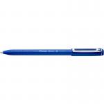 Pentel IZEE Ballpoint Pen Cap-Style 1.0mm Tip 0.5mm Line Blue (Pack 12) BX460-C 76371PE