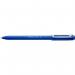 Pentel IZEE Ballpoint Pen Cap-Style 1.0mm Tip 0.5mm Line Blue (Pack 12) BX460-C 76371PE