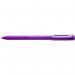 Pentel IZEE Ballpoint Pen Cap-Style 1.0mm Tip 0.5mm Line Violet (Pack 12) BX460-V 76385PE