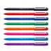 Pentel IZEE Ballpoint Pen Cap-Style 1.0mm Tip 0.5mm Line Assorted (Pack 8) YBX4608-M 76392PE