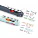 Pentel IZEE 4 Colour Ballpoint Pen Everyday 1.0mm Tip 0.5mm Line (Pack 12) BXC470-DC 76434PE