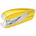 Leitz WOW Half Strip Stapler Metal 30 Sheet Yellow 55021016 76840AC