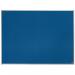 Nobo Felt Notice Board Aluminium Trim 1200x900mm Blue 77036AC