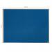 Nobo Felt Notice Board Aluminium Trim 1200x900mm Blue 77036AC