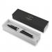 Parker IM Rollerball Pen Black/Chrome Barrel Black Ink Gift Box - 1931658 77060NR