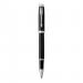 Parker IM Rollerball Pen Black/Chrome Barrel Black Ink Gift Box - 1931658 77060NR