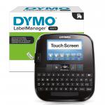 Dymo LabelManager 500 Touch Screen Desktop Label Printer QWERTY Keyboard Black/Silver 77249NR
