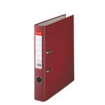 Esselte Essentials Lever Arch File Polypropylene A4 50mm Spine Width Burgundy (Pack 25) 81173 77344AC