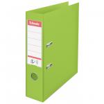 Esselte No.1 VIVIDA Lever Arch File Polypropylene A4 75mm Spine Width Green (Pack 10) 624069 77421AC