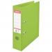 Esselte No.1 VIVIDA Lever Arch File Polypropylene A4 75mm Spine Width Green (Pack 10) 624069 77421AC