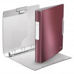 Leitz Active Style SoftClick Ring Binder Polypropylene 4 D-Ring A4 30mm Rings Red (Pack 5) 42450028 DD 77708AC