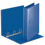 Esselte Essentials Presentation Ring Binder Polypropylene 4 D-Ring A4 30mm Rings Blue (Pack 10) 49715 77848AC