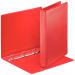 Esselte Essentials Presentation Ring Binder Polypropylene 4 D-Ring A4 25mm Rings Red (Pack 10) 49731 77883AC