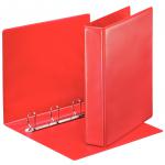 Esselte Essentials Presentation Ring Binder Polypropylene 4 D-Ring A4 40mm Rings Red (Pack 10) 49761 77911AC