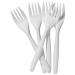 ValueX Plastic Fork White (Pack 100) 77921CP
