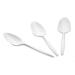 ValueX Plastic Teaspoon White (Pack 100) 77935CP