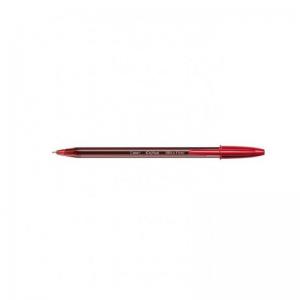 Bic Cristal Exact Ballpoint Pen 0.7mm Tip 0.28mm Line Red Pack 20 -