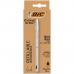 Bic Cristal ReNew Refillable Ballpoint Pen 1.0mm Tip 0.32mm Line Black (Pack 2 Pens + 2 Refills) - 997201 78114BC