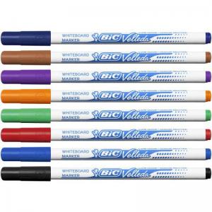 Bic Velleda 1721 Whiteboard Marker Bullet Tip 1.5mm Line Assorted
