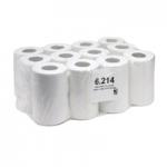 Maxima Green Mini Centrefeed Roll 1 Ply White 120m L x 195mm W (Pack 12) - 1105008 78236CP