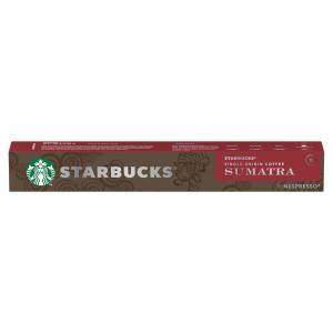 STARBUCKS by Nespresso Sumatra Espresso Coffee Capsules Pack 10 -