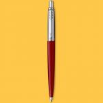 Parker Jotter Ballpoint Pen Red Barrel Blue Ink - 2096857 78527NR