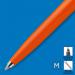 Parker Jotter Ballpoint Pen Orange Barrel Blue Ink - 2076054 78548NR