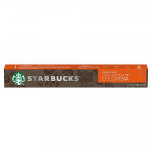 STARBUCKS by Nespresso Colombia Espresso Coffee Capsules Pack 10 -