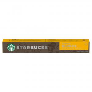 STARBUCKS by Nespresso Blonde Roast Espresso Coffee Capsules Pack 10 -