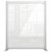 Nobo Premium Plus Acrylic Desk Protective Divider Screen Modular System 800x1000mm Clear 1915492 79528AC