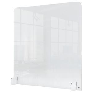 Nobo Premium Plus Acrylic Counter Protective Divider Screen 700x850mm