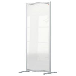 Nobo Premium Plus Acrylic Free Standing Protective Room Divider Screen