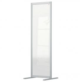 Nobo Premium Plus Acrylic Free Standing Protective Room Divider Screen Modular System 600x1800mm Clear 1915517 79717AC