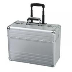 Alumaxx Omega Trolley Pilot Case Silver EXR79983LM Pilot